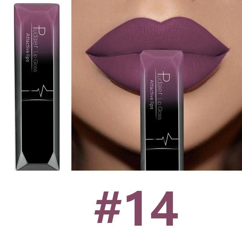 Hot Sales Waterproof Nude Matte Velvet Glossy Lip Gloss