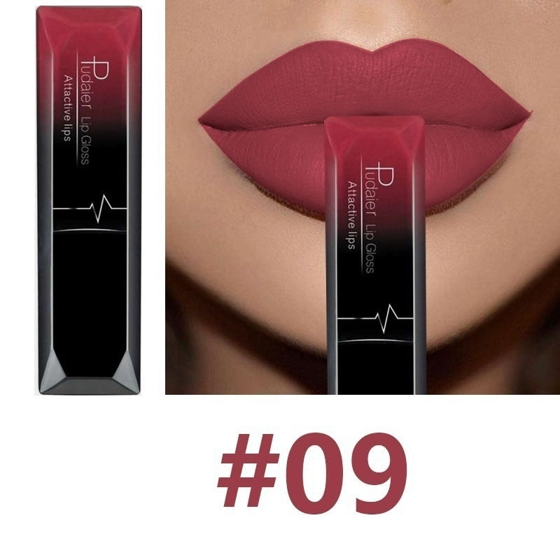 Hot Sales Waterproof Nude Matte Velvet Glossy Lip Gloss