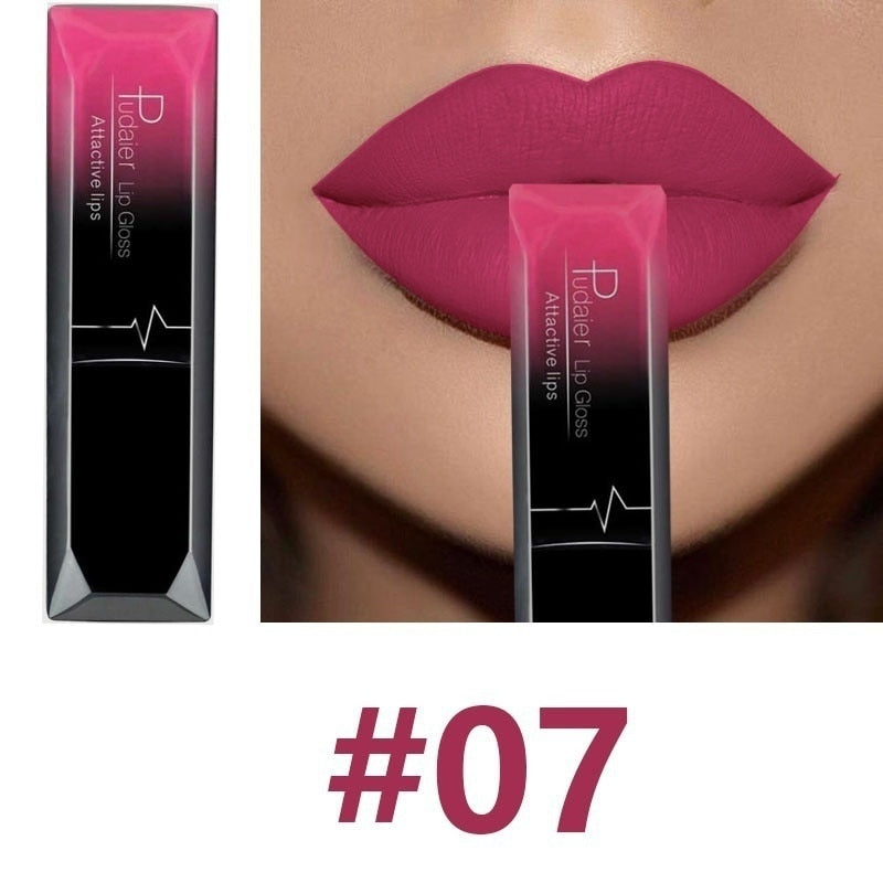 Hot Sales Waterproof Nude Matte Velvet Glossy Lip Gloss