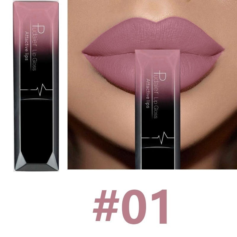 Hot Sales Waterproof Nude Matte Velvet Glossy Lip Gloss